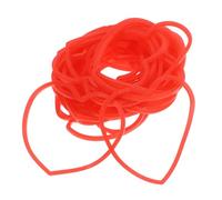 SUPVOX 50Pcs Heart-shaped Elastic Band Magician Supplies Conjuring Trick Props for Stage Performance Birthday Party Interactive Show
