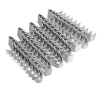 SUPVOX 50pcs Heavy-Duty Metal Shelf Clips for Cabinets with Sturdy Iron Material and Stable Support, Suitable for Offices and Home Studies, Shelf Brackets for Kitchen Cupboards