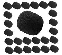 SUPVOX 50Pcs Microphone Covers for Windscreen Protection Durable Microphone Sponge Shield for Ktv Stage Performance and Events Easy to Use