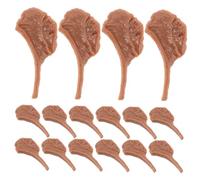 SUPVOX 50pcs Mini Realistic Steak Model Fake Meat for Photography Props Kitchen Decoration Market Display Compact Lifelike Texture Vibrant Color Decorative Steak