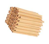 SUPVOX 50pcs Natural Reed Bee Tubes Nesting Tubes for Beekeepers Lightweight for Garden and Outdoor Apiculture