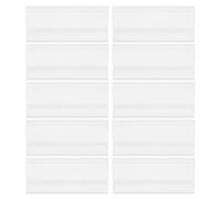 SUPVOX 50pcs Plastic Label Holders for Shelves Retail Shelf Tags Price Label Clips Wire Price Display Stands for Supermarket and Store Merchandise