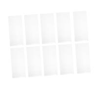 SUPVOX 50pcs Pva Water Soluble Bags for Carp Fishing Eco Friendly Mesh Bait Bags Fast Dissolving in Cold and Warm Water Suitable for Solid Boilies and Pellets All Season Use