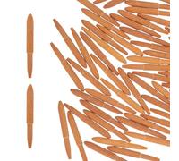 SUPVOX 50pcs Replacement Marker Tips for Dual Tip Pens, Orange Nylon Nibs | Bulk Value Pack, Wear Resistant Design, Bold Stroke Support, for Sketching, Writing, Artists and Crafters