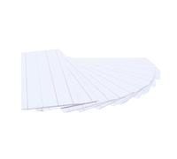 SUPVOX 50pcs Ruled Sentence Strips Double-sided Writing Lines Alphabet Teaching Cards for Classroom School Office Learning Supplies