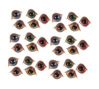SUPVOX 50pcs Safety Eyes for Crochet Animals Craft Diy Stuffed Animal Eyeballs Plastic Doll Eyes Craft Supplies