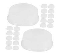 SUPVOX 50pcs Silicone Flute Hole Plugs Flute Key Plugs Open Hole Covers for Repair Parts Replacement