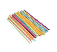 SUPVOX 50Pcs Wooden Rhythm Sticks for Musical Instruments Classroom Percussion Educational Safe Rounded Edges for Cognitive Development