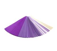 SUPVOX 520pcs Purple Gradient Origami Star Paper Strips and Students Double-Sided Lucky Star Folding Paper DIY Craft 4 Colors for Handmade Decorations