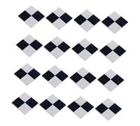 SUPVOX 54Pcs Dollhouse Flooring Wood Checkerboard Miniature Tiles for Dollhouse Easy Installation Design Realistic Texture Compatible with Various Styles