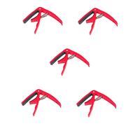SUPVOX 5pcs Acoustic Guitar Capo Shark Design Capo for Acoustic and Electric Guitars Easy Handheld