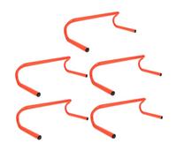 SUPVOX 5pcs Agility Hurdles Height for Portable Lightweight Speed Training Equipment Indoor Outdoor Use Safe Stable Structure for Preschool Physical Development