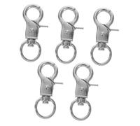 SUPVOX 5Pcs Bird Cage Door Locks Sturdy Escape Safety Locks for Parrot Cages for Various Pet Bird Enclosures Smooth Edges for Easy Application