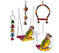 SUPVOX 5PCS Bird Chewing Set for Parrots Pet Plaything to Promote Intelligence Development and Fun Interactive Activity