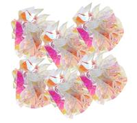 SUPVOX 5pcs Cat Crinkle Balls Bright Interactive Chasing Kitten Play Balls for Indoor Cats Fun Sparkle Sound Pet Entertainment