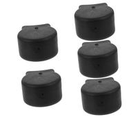 SUPVOX 5Pcs Clarinet Thumb Rest Pads Rubber Cushion Non-slip Support Replacement Accessories for Enhanced Comfort and Playing Technique