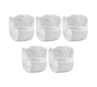 SUPVOX 5Pcs Cloth Diapers Washable Reusable Newborn Diaper Pants Breathable 50X46Cm L Size Suitable for 7-11Kg Infants