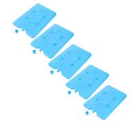 SUPVOX 5pcs Cooler Ice Packs Portable Reusable Freezer Blocks for Lunch Boxes Air Conditioners Efficient Cooling Technology for Freshness Cold Chain Transport