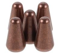 SUPVOX 5pcs Copper Electric Guitar Toggle Switch Cap Replacement for Tremolo Arm Knob Tips Compatible with 3/5-way Pickup Selector, Guitar Repair Hardware for Musical Instrument