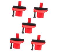 SUPVOX 5pcs Drum Set Cymbal Pads Non-slip Felt Pads Standard for Drum Cymbals