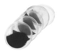 SUPVOX 5pcs Iron Powder for Magnet Teaching Kit Non-magnetic Iron Shavings for School Science Experiments Physics Field Demonstration Material for Classroom Education and Learning