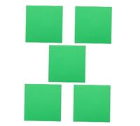 SUPVOX 5pcs Large Green Cleaning Cloths for Musical Instruments Guitar and Violin Polishing Cloth Kit Soft Microfiber for Guitar String Cleaner and Instrument Cleaning