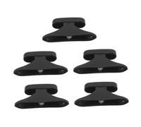 SUPVOX 5pcs Matte Violin Viola Bow Holder Clips Secure Case Fittings Professional Violin Bow Holder Replacement Accessories for Orchestral String Instruments