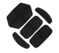 SUPVOX 5pcs Motorcycle Helmet Padding Kit Self-adhesive Sponge Inserts for Bike Helmets Lightweight Comfortable Replacement Liners with Easy Installation Additional Protection for Riding