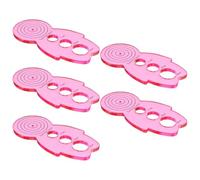 SUPVOX 5pcs Pink DIY Paper Curling Tool Set Paper Quilling and Winder for Handmade Crafting and Quilling Art