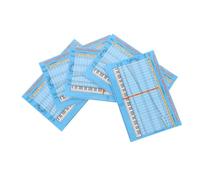 SUPVOX 5pcs Removable Piano Keyboard Note Labels Piano Key Stickers for Beginners Scales and Chord Chart Learning Aids for Boy Girl and Adults