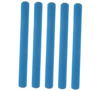 SUPVOX 5pcs Sponge Relay Sticks for Athletics Field Race Lightweight Comfortable Grip Sports Baton for School Outdoor Indoor Use