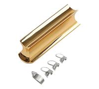 SUPVOX 5Pcs Stainless Steel Guitar Slide Durable Tone Bars for Electric Guitars Practical Picks for Clearer Sound for Lap Steel Slide Playing Safe and Rustproof Design