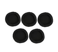 SUPVOX 5pcs Tenor Saxophone Cover Black Polyester Instrument Bell Protective Caps Practical Aerosol Prevention Music Instrument Covers for Practicing at Home and Performance