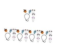 SUPVOX 5sets Adorable Pet Halloween Headband Dog Costume Accessory Felt Material Headband 4pcs*5