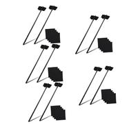 SUPVOX 5sets Flute Cleaning Kit Cleaning Rods Cloths Essential Flute Care Tool for Wind Instruments Soft Materials for and Maintenance