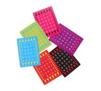 SUPVOX 5sets Interactive Perspective Card Game Telepathic Number Cards Mental Calculation Test