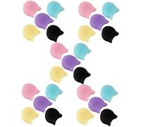 SUPVOX 5sets Professional Clarinet Thumb Rest Portable Finger Rest Pad Silicone Cushion for Clarinet Players 5pcs*5