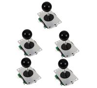 SUPVOX 5sets Professional Game Stick Replacement Game Joystick for Controller Sticks One Handed Controller for Arcade Kit and Simulators Controls Accessory for Tv and Computer Gaming
