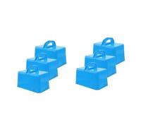 SUPVOX 6 pcs DIY Snow Brick Mold Lightweight Snow and Sand Brick Maker for Outdoor Winter Fun Building Castles Igloos and Forts with Smooth Edges Safe Random Color
