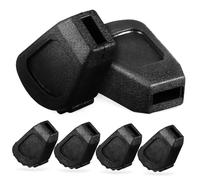 SUPVOX 6 Pcs Drum Kit Chair Mats Rubber Feet Set Instrument Throne Leg Protectors for Drum Kit Stool Pads Percussion Rack Accessories Suitable for and Snare Stands