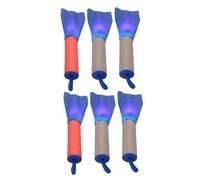SUPVOX 6 Pcs Finger Rockets Launchers Interactive Tricky for Parties Easy to Use Safe Materials Promotes Fun Intelligence Development Random Color