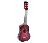 SUPVOX 6 String Acoustic Wooden Guitar for Boys and Portable Youth Musical Instrument Educational Enhancing Creativity Coordination and Musical Skills