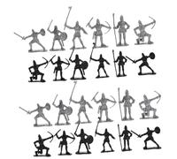 SUPVOX 60pcs Ancient Soldier Figures Plastic Medieval Roman Knights Model Collection Historical Action Figures for Boys Gift