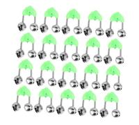 SUPVOX 60pcs High Volume Dual Alert Fishing Rod Indicators Spiral Clip for Night Fishing and Outdoor Sports