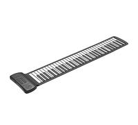 SUPVOX 61 Keys Portable Roll-up Piano Keyboard for Beginners and Adults, Foldable Silicone Electronic Keyboard with Lightweight Design, for Travel and Practice