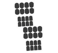 SUPVOX 64pcs Sax Cushions for Alto Tenor Saxophones Comfortable Tooth Pads Food-grade Thickness for Musicians Beginners Performance Playing