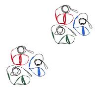 SUPVOX 6pcs Adjustable Bird Training Leash Lightweight Parrot Flying Safety Features for Outdoor Training and Exercise Suitable for Budgies Cockatiels and Birds