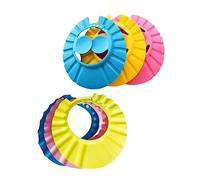 SUPVOX 6pcs Bath Shampoo Cap for Boys and Girls Newborn Soft Elastic No Rinse Shampoo Caps Essential for Boy Girl Years Old