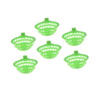 SUPVOX 6pcs Bird Nesting Bed for Parakeet Pigeon Nest Warm Nest House for Birds Small Parrot Cage Nesting Bowl for Parakeets