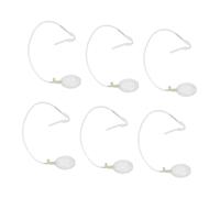 SUPVOX 6Pcs Bunny Ear Squeakers Lightweight Plastic Sound Makers for Repair for Newborn Sensory Play and Pet Reaction Training